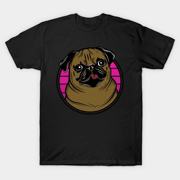 Pug Lover T-Shirt by FromBerlinGift